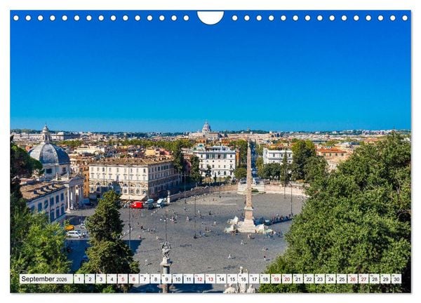 Produktbild: Ein Spaziergang durch Rom (Wandkalender 2026 DIN A4 quer), CALVENDO Monatskalender