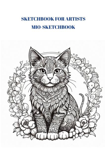 Produktbild: A4 Sketchbook for Artists: Mio Sketchbook