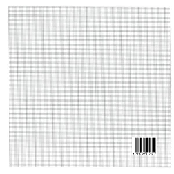 Produktbild: Quadratisches Skizzenbuch mit Millimeterpapier
