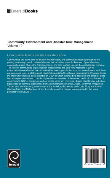 Produktbild: Community Based Disaster Risk Reduction