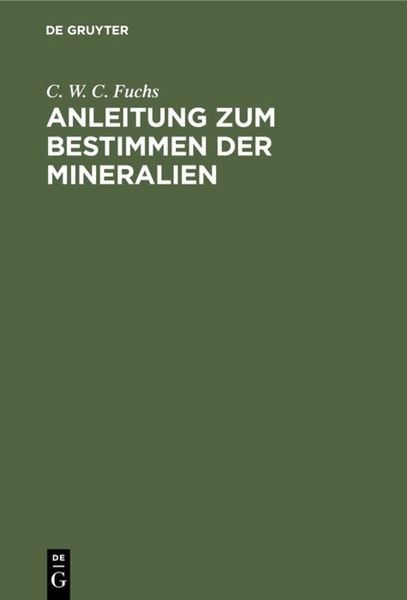 Produktbild: Anleitung zum Bestimmen der Mineralien
