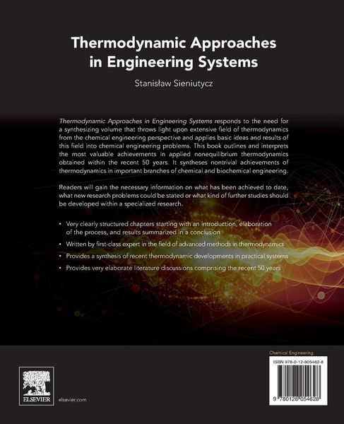 Produktbild: Thermodynamic Approaches in Engineering Systems