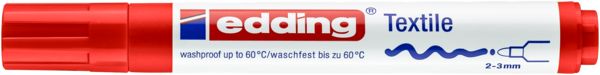 Produktbild: EDDING&reg; Textil Marker 4500, rot