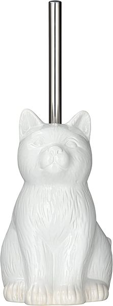WC-Garnitur Cat Weiß Keramik, Bürstenkopf auswechselbar