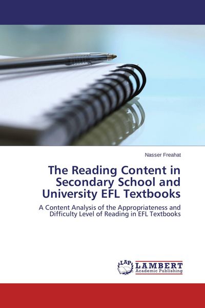 Produktbild: The Reading Content in Secondary School and University EFL Textbooks