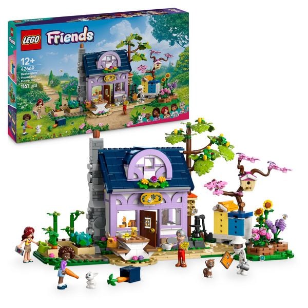 Produktbild: LEGO Friends Haus und Blumengarten der Imker, Geschenk für Mädchen 42669