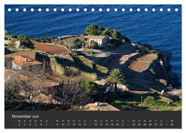 Produktbild: Mallorca - Jenseits vom Massentourismus (Tischkalender 2026 DIN A5 quer), CALVENDO Monatskalender