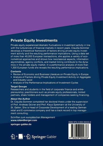Produktbild: Private Equity Investments