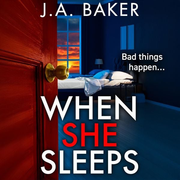 When She Sleeps - J. A. Baker, Audio, 9781835612439