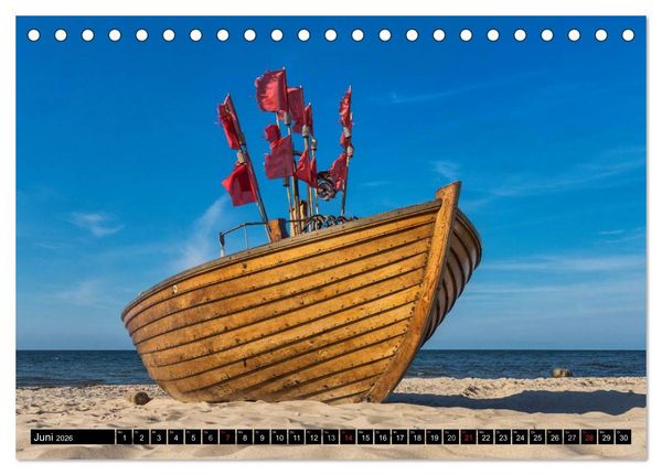Produktbild: Ein Wochenende im Ostseebad Binz (Tischkalender 2026 DIN A5 quer), CALVENDO Monatskalender