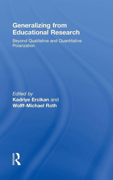 Produktbild: Generalizing from Educational Research