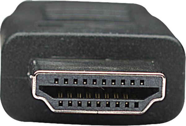 Produktbild: Manhattan HDMI Anschlusskabel HDMI-A Stecker, HDMI-A Stecker 7.50 m Schwarz 353274 4K UHD HDMI-Kabel