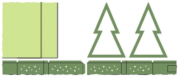 Produktbild: URSUS Dekorationsartikel Bastelset O Tannenbaum