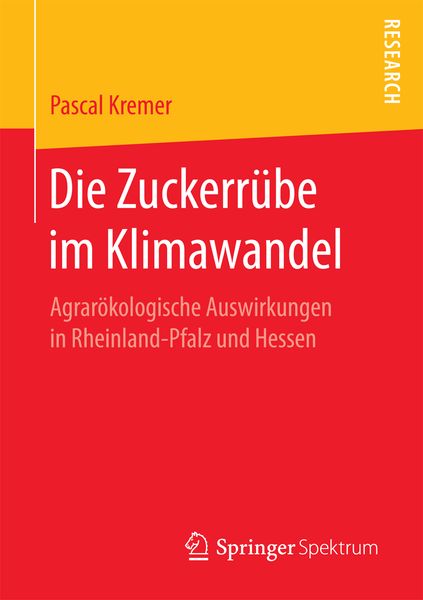 Produktbild: Die Zuckerr&uuml;be im Klimawandel