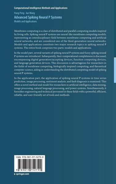 Produktbild: Advanced Spiking Neural P Systems