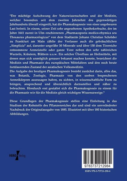 Produktbild: Grundlagen der Pharmakognosie