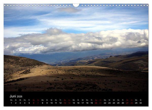 Produktbild: Ama la Vida Ecuador (Wandkalender 2026 DIN A3 quer), CALVENDO Monatskalender