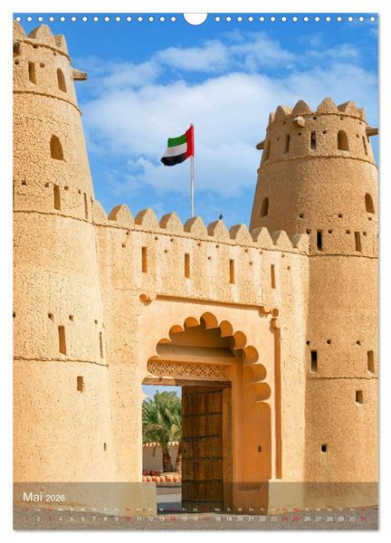 Produktbild: Vereinigte Arabische Emirate - St&auml;dte Highlights (Wandkalender 2026 DIN A3 hoch), CALVENDO Monatskalender