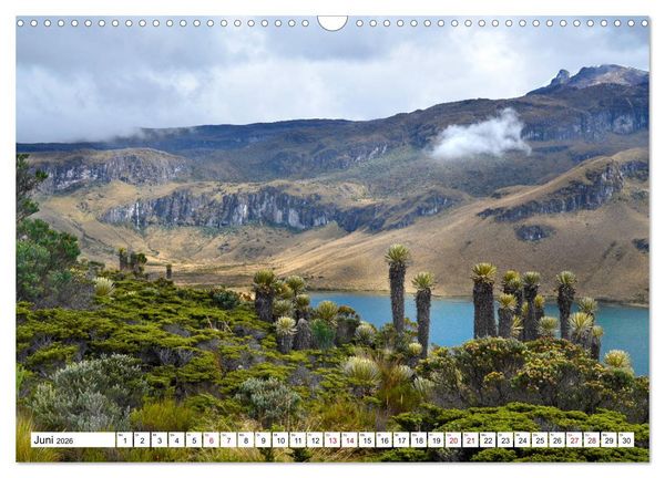 Produktbild: Naturparadies Kolumbien - Landschaften zum Tr&auml;umen (Wandkalender 2026 DIN A3 quer), CALVENDO Monatskalender