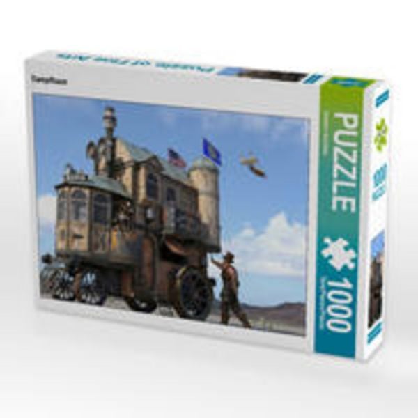 CALVENDO Puzzle Dampfhaus | 1000 Teile Lege-Größe 64x48cm Foto-Puzzle für glückliche Stunden