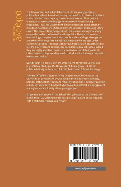 Produktbild: Young People and Politics in the UK