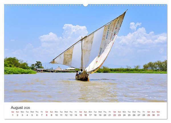 Produktbild: Kenya - a country like Africa (High Quality Premium Wall Calendar 2026 DIN A2 landscape),CALVENDO 12 Month Wall Calendar