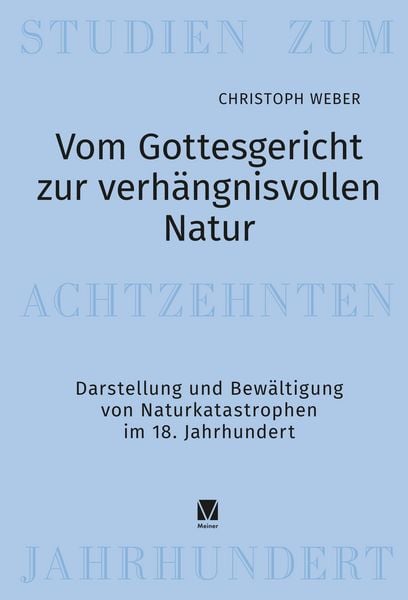 Produktbild: Vom Gottesgericht zur verh&auml;ngnisvollen Natur