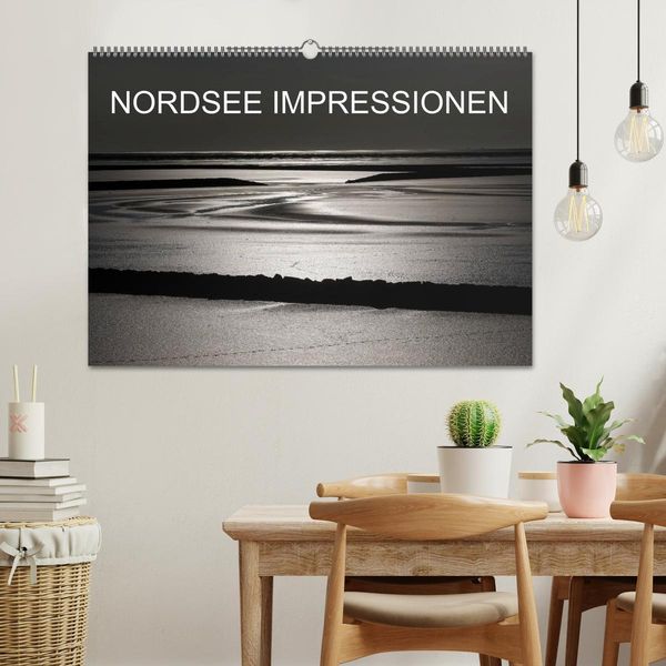 Produktbild: NORDSEE IMPRESSIONEN (Wandkalender 2026 DIN A2 quer), CALVENDO Monatskalender