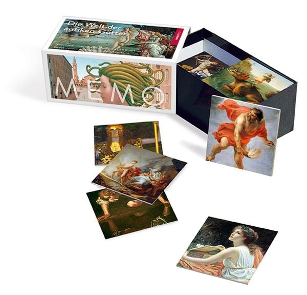 Produktbild: Die Welt der antiken G&ouml;tter. Memo &brvbar; The World of the Ancient Gods. Memo