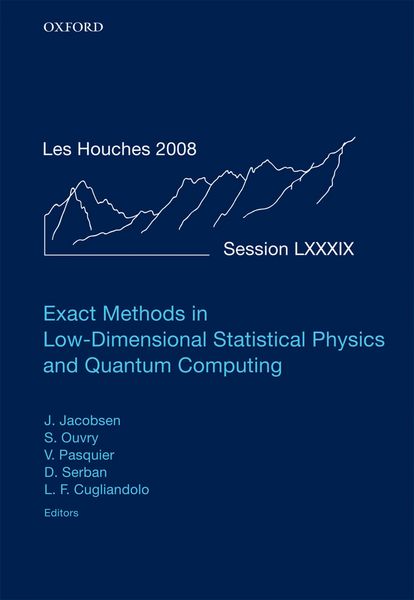 Produktbild: Exact Methods in Low-dimensional Statistical Physics and Quantum Computing