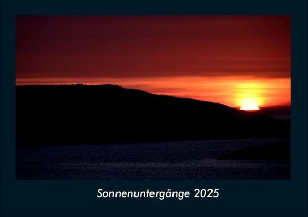 Produktbild: Sonnenunterg&auml;nge 2025 Fotokalender DIN A4