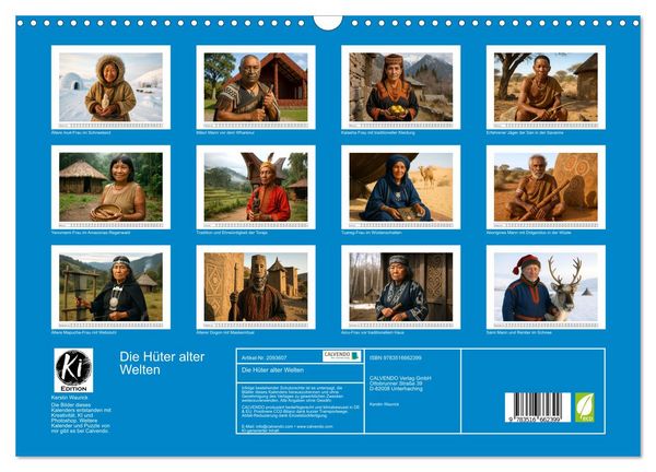Produktbild: Die H&uuml;ter alter Welten (Wandkalender 2026 DIN A3 quer), CALVENDO Monatskalender