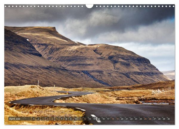 Produktbild: F&auml;r&ouml;er Inseln - Raue Landschaften im Atlantik (Wandkalender 2026 DIN A3 quer), CALVENDO Monatskalender