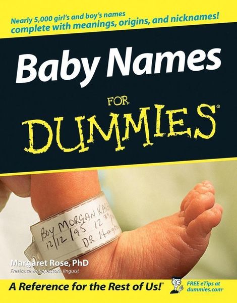 Produktbild: Baby Names For Dummies