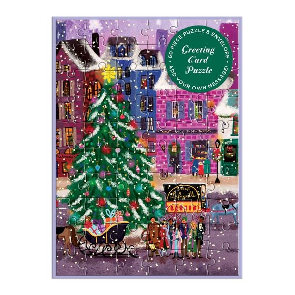 Produktbild: Joy Laforme Christmas Square Greeting Card Puzzle