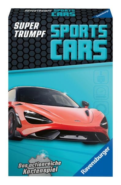 Supertrumpf Sports-Cars - Kartenspiel ab 7 Jahre