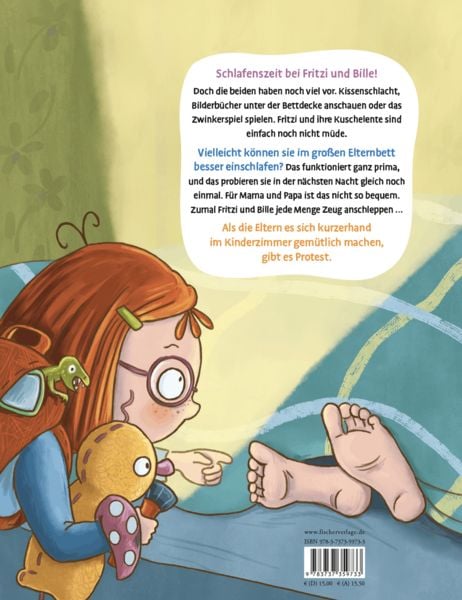 Produktbild: Fritzi und Bille - Blo&szlig; nicht allein ins Bett