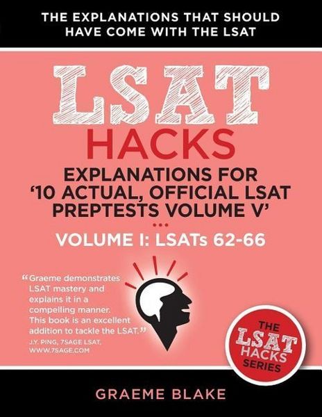 Produktbild: Explanations for '10 Actual, Official LSAT Preptests Volume V'