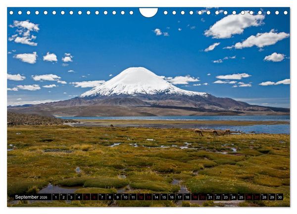 Produktbild: Blickpunkte der Anden (Wandkalender 2026 DIN A4 quer), CALVENDO Monatskalender