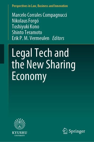 Produktbild: Legal Tech and the New Sharing Economy