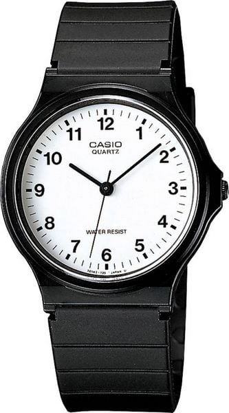 Produktbild: Casio Armbanduhr MQ-24-7BLLEG (B x H) 33.80 mm x 38.80 mm Schwarz Geh&auml;usematerial=Kunstharz Material (Armband)=Kunstharz