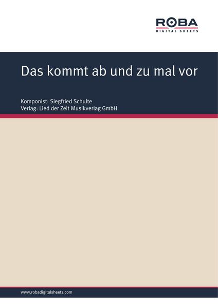 Produktbild: Das kommt ab und zu mal vor