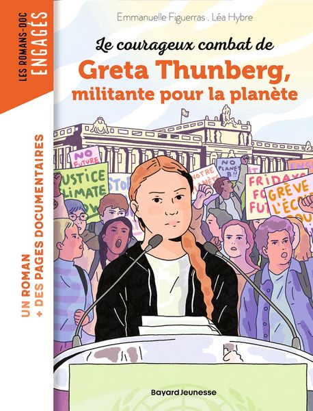 Produktbild: La v&eacute;ritable histoire de Greta Thunberg, militante pour la plan&egrave;te