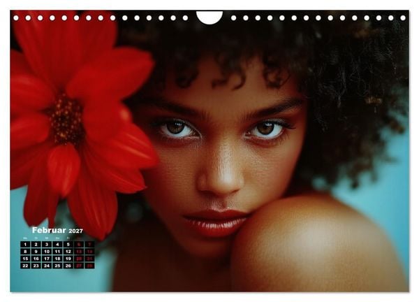 Produktbild: Florale Anmut (Wandkalender 2027 DIN A4 quer), CALVENDO Monatskalender