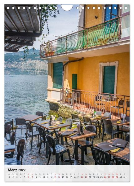 Produktbild: Malcesine - Eine Perle des Gardasees (Wandkalender 2027 DIN A4 hoch), CALVENDO Monatskalender