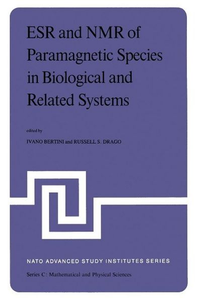 Produktbild: ESR and NMR of Paramagnetic Species in Biological and Related Systems