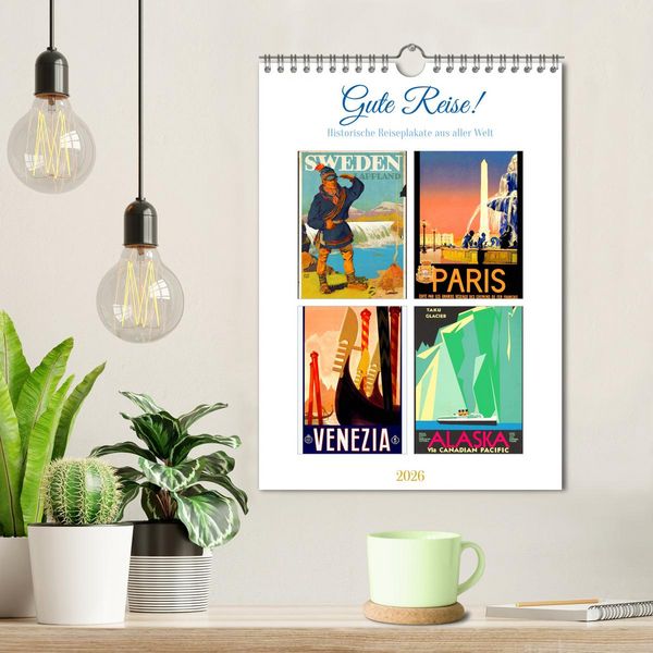 Produktbild: Gute Reise! (Wandkalender 2026 DIN A4 hoch), CALVENDO Monatskalender