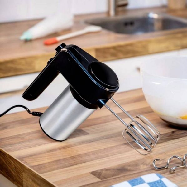 Produktbild: ALPINA Handmixer, 400 Watt, Edelstahl