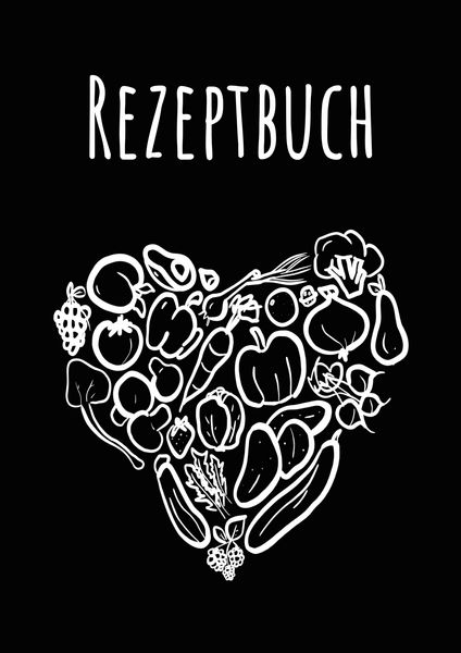 Produktbild: Rezeptbuch zum Eintragen A4