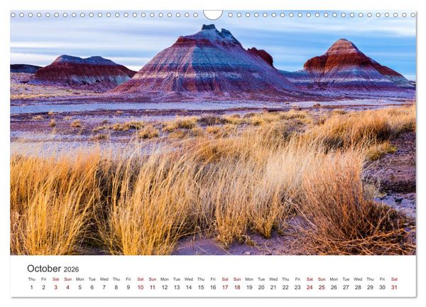Produktbild: Earth-Shaping Forces (Wall Calendar 2026 DIN A3 landscape), CALVENDO 12 Month Wall Calendar